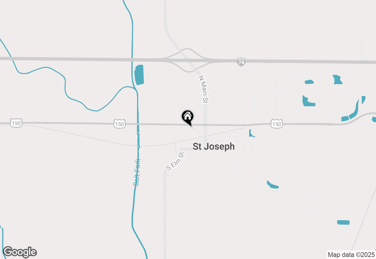 Map of 105 W Warren Street, St. Joseph, IL 61873