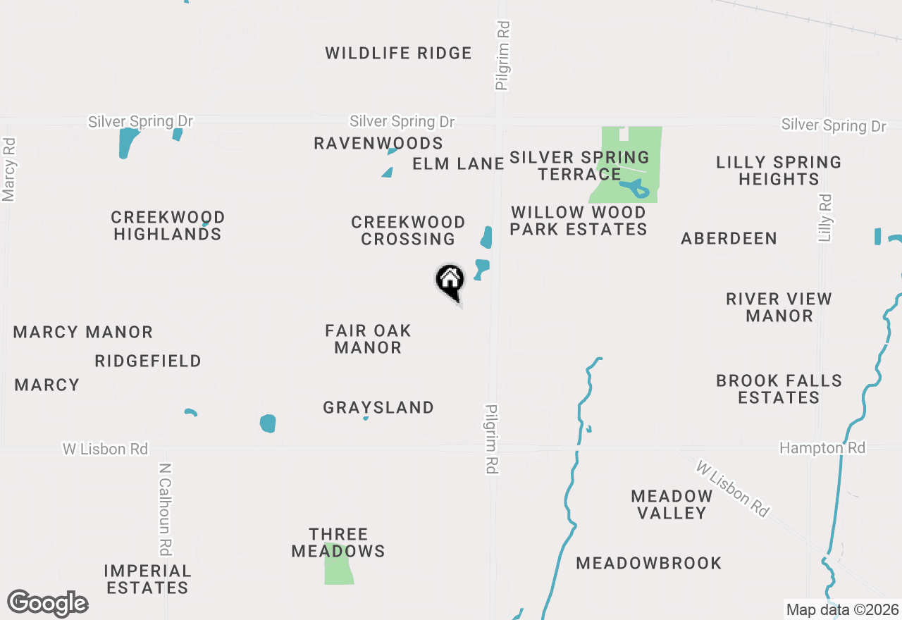 Map of N51W15819 Fair Oak Pkwy, Menomonee Falls, WI 53051