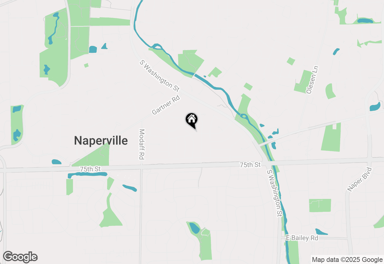 Map of 165 Tamarack Avenue, Naperville, IL 60540