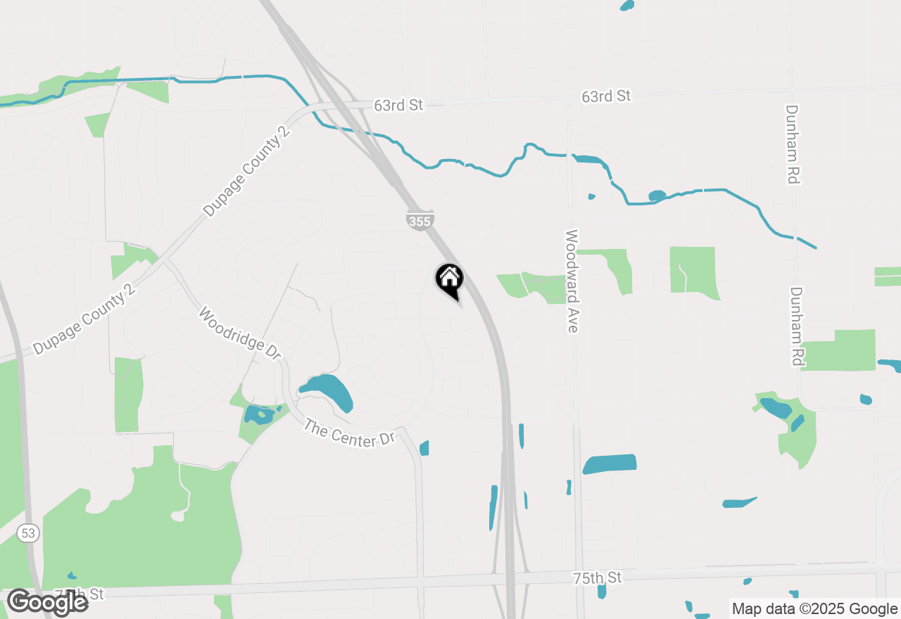 Map of 6831 Dove Avenue, Woodridge, IL 60517