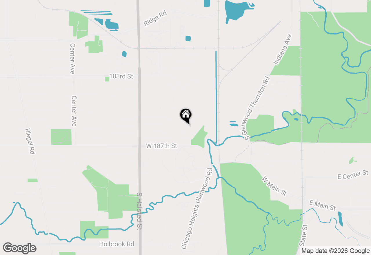 Map of 306 N Pleasant Drive, Glenwood, IL 60425