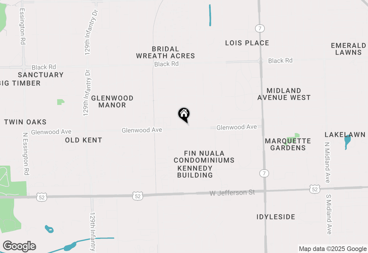 Map of 2225 Glenwood Avenue #2E, Joliet, IL 60435