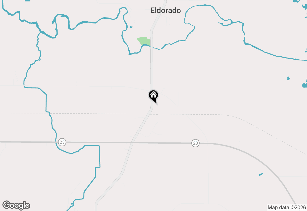Map of N7437 County Road C Road, Eldorado, WI 54932