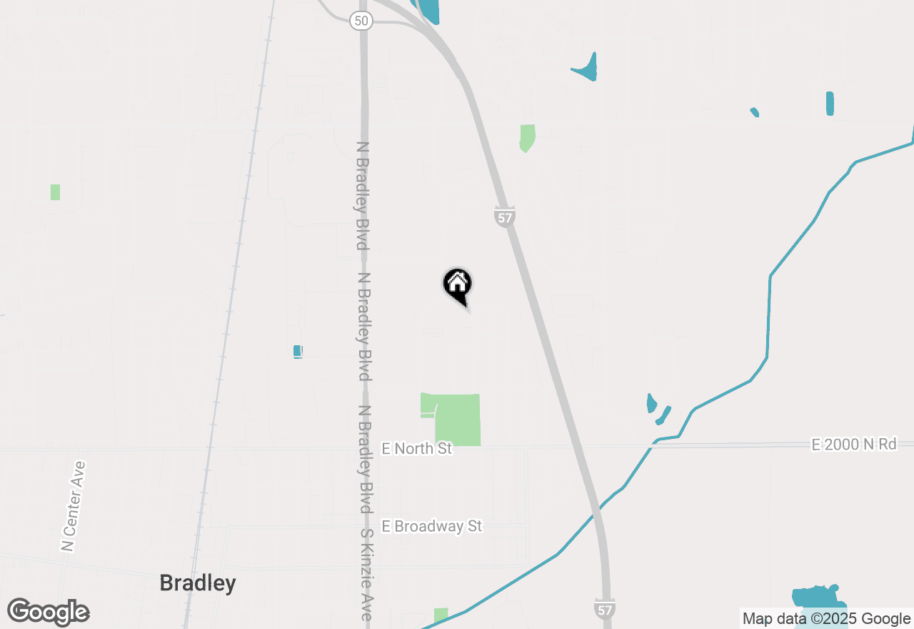 Map of 1240 E Truman Drive, Bradley, IL 60915