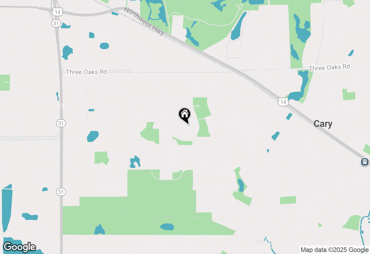 Map of 1126 Sagebrush Trail, Cary, IL 60013