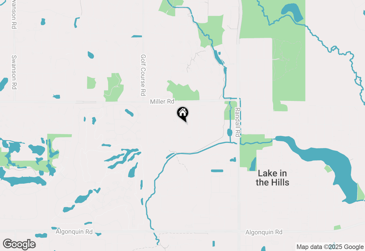 Map of 1175 Moonstone Run, Lake In The Hills, IL 60156