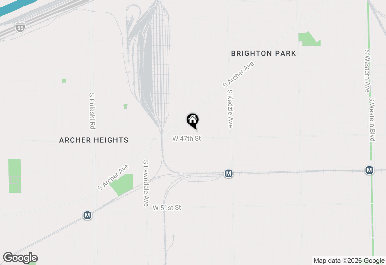 Map of 4641 S Trumbull Avenue, Chicago, IL 60632