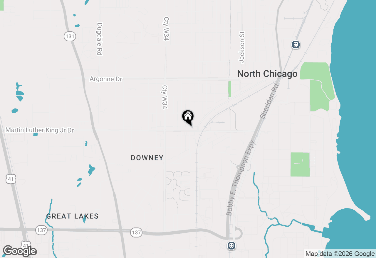 Map of 1700 Martin Luther King Jr Drive, North Chicago, IL 60064