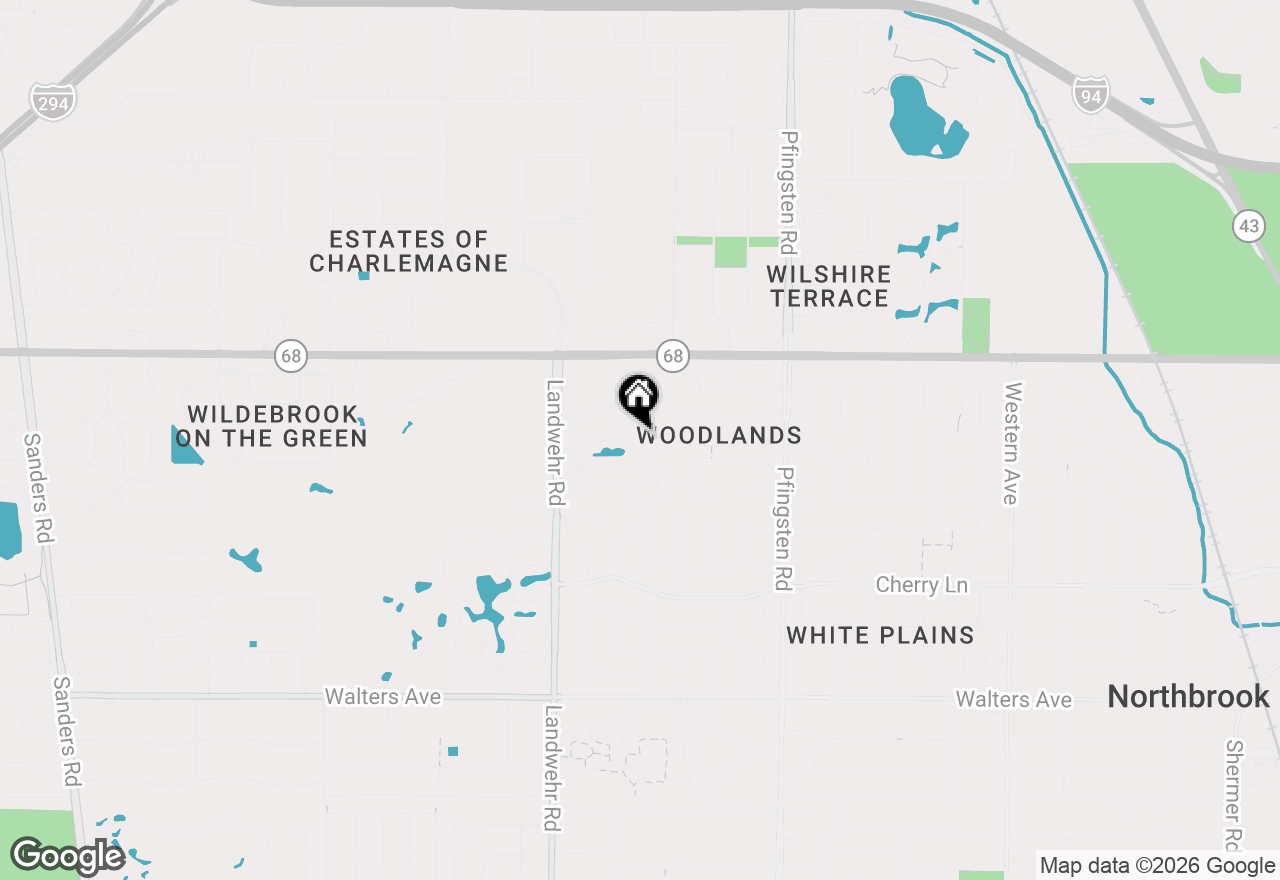 Map of 3085 Pheasant Creek Drive #212, Northbrook, IL 60062
