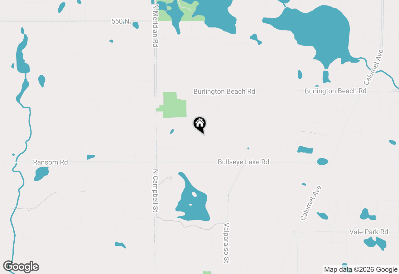 Map of 3705 Hemlock Drive, Valparaiso, IN 46383