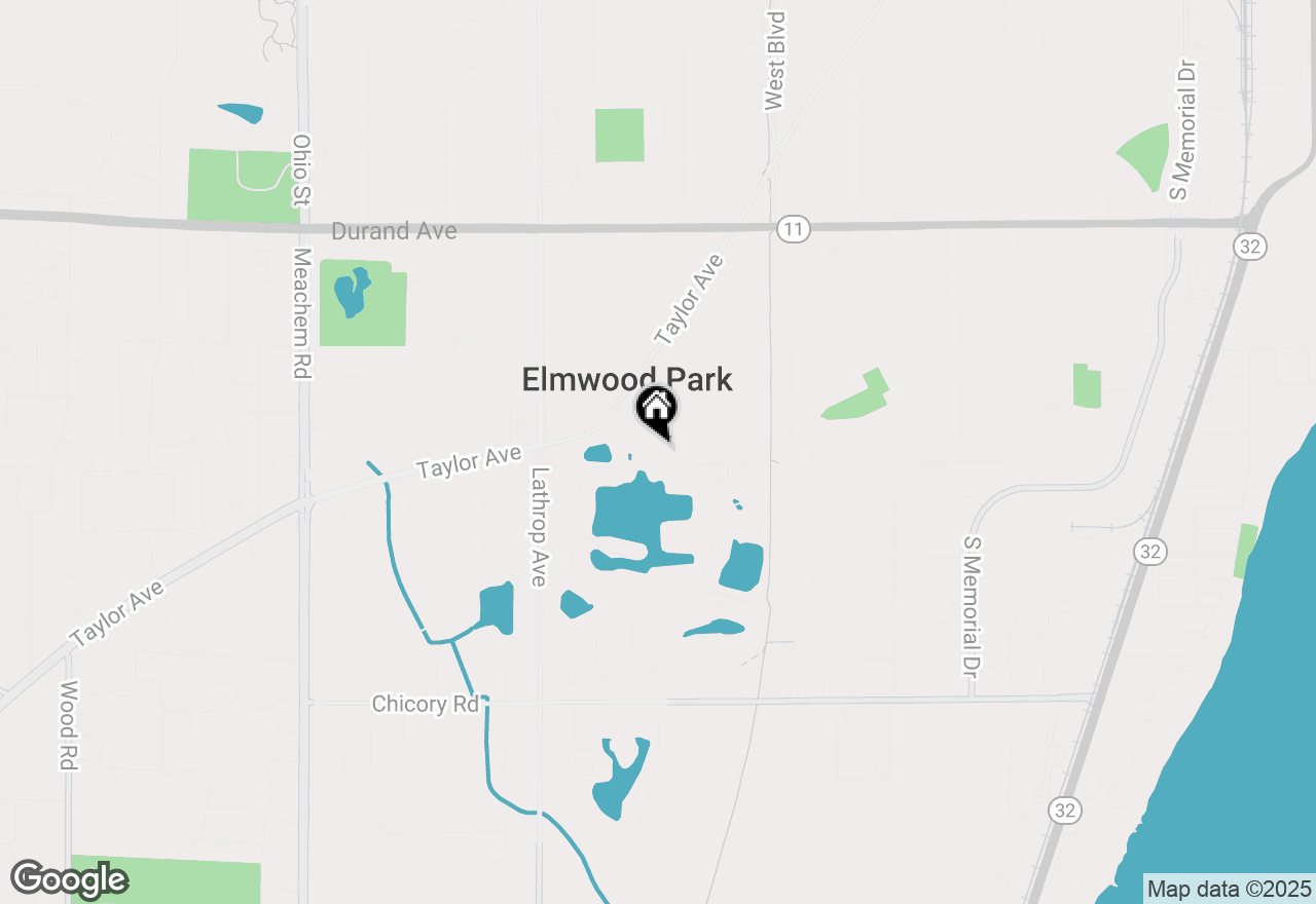 Map of 3507 S Elmwood Dr, Elmwood Park, WI 53405