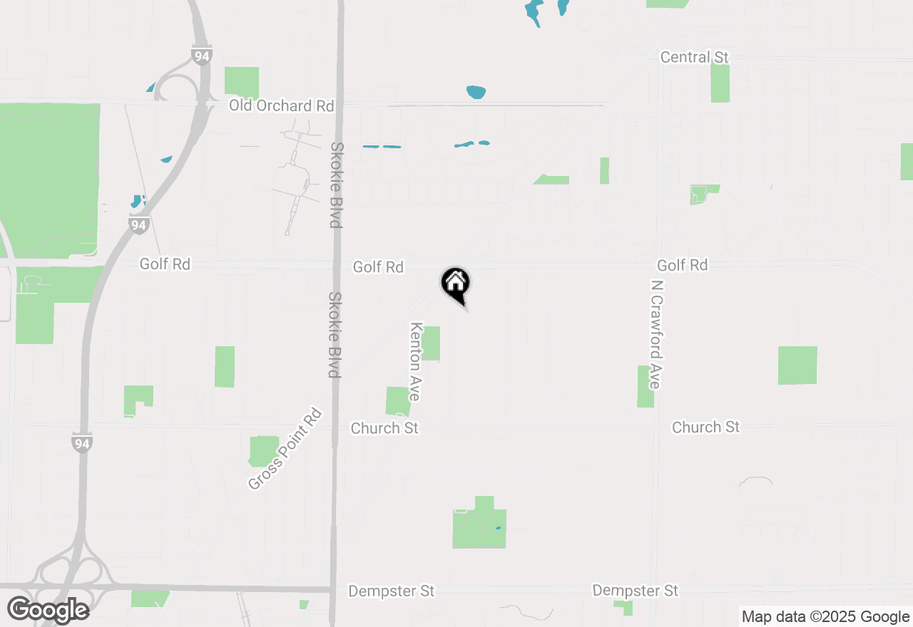 Map of 9452 Kilbourn Avenue, Skokie, IL 60076