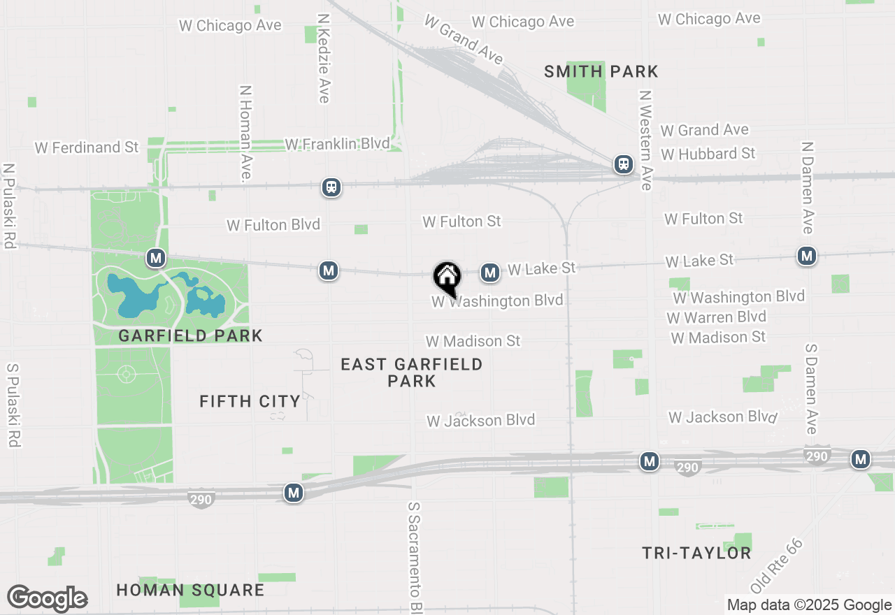 Map of 2901 W Washington Boulevard #3, Chicago, IL 60612