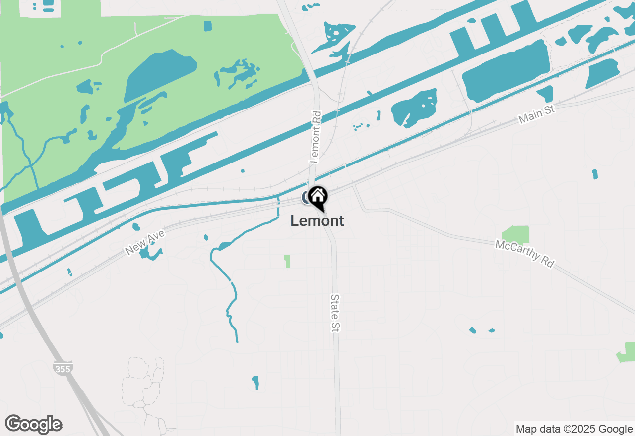 Map of 308 State Street #1, Lemont, IL 60439