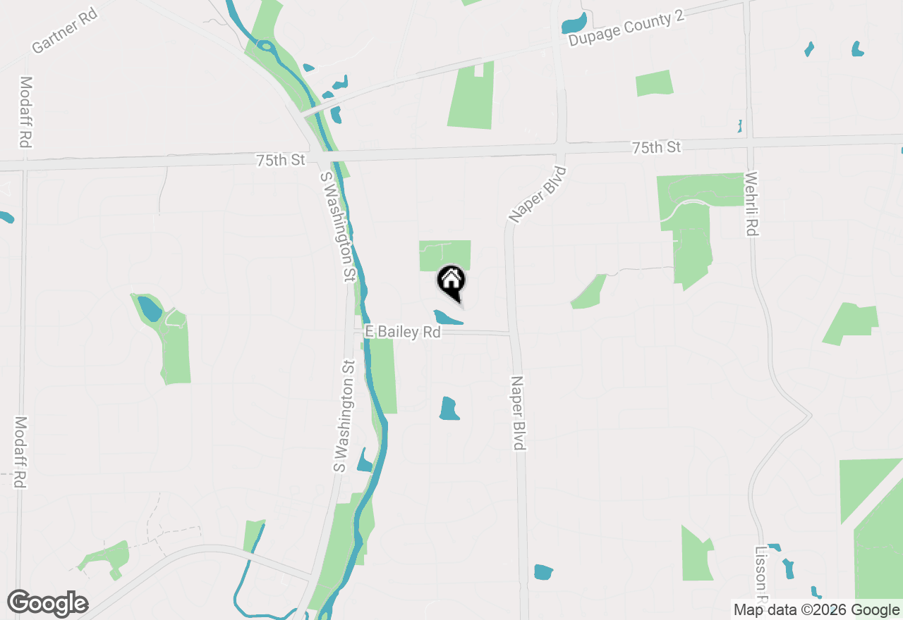 Map of 510 Harlowe Lane, Naperville, IL 60565