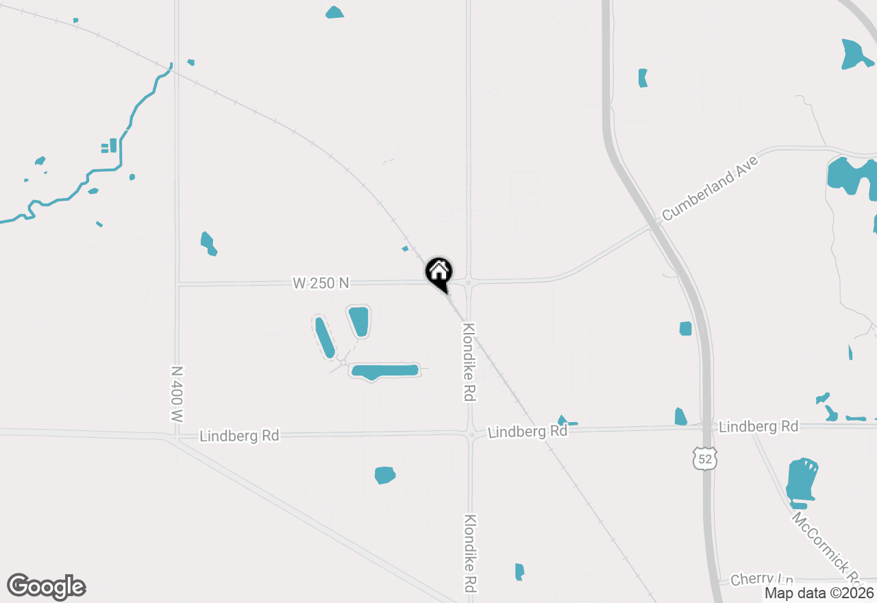 Map of 2421 Fleming Drive, West Lafayette, IN 47906