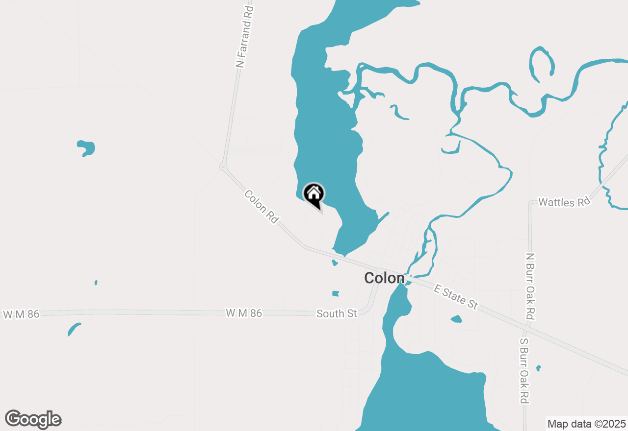 Map of 5310 Elizabeth Street, Colon, MI 49040