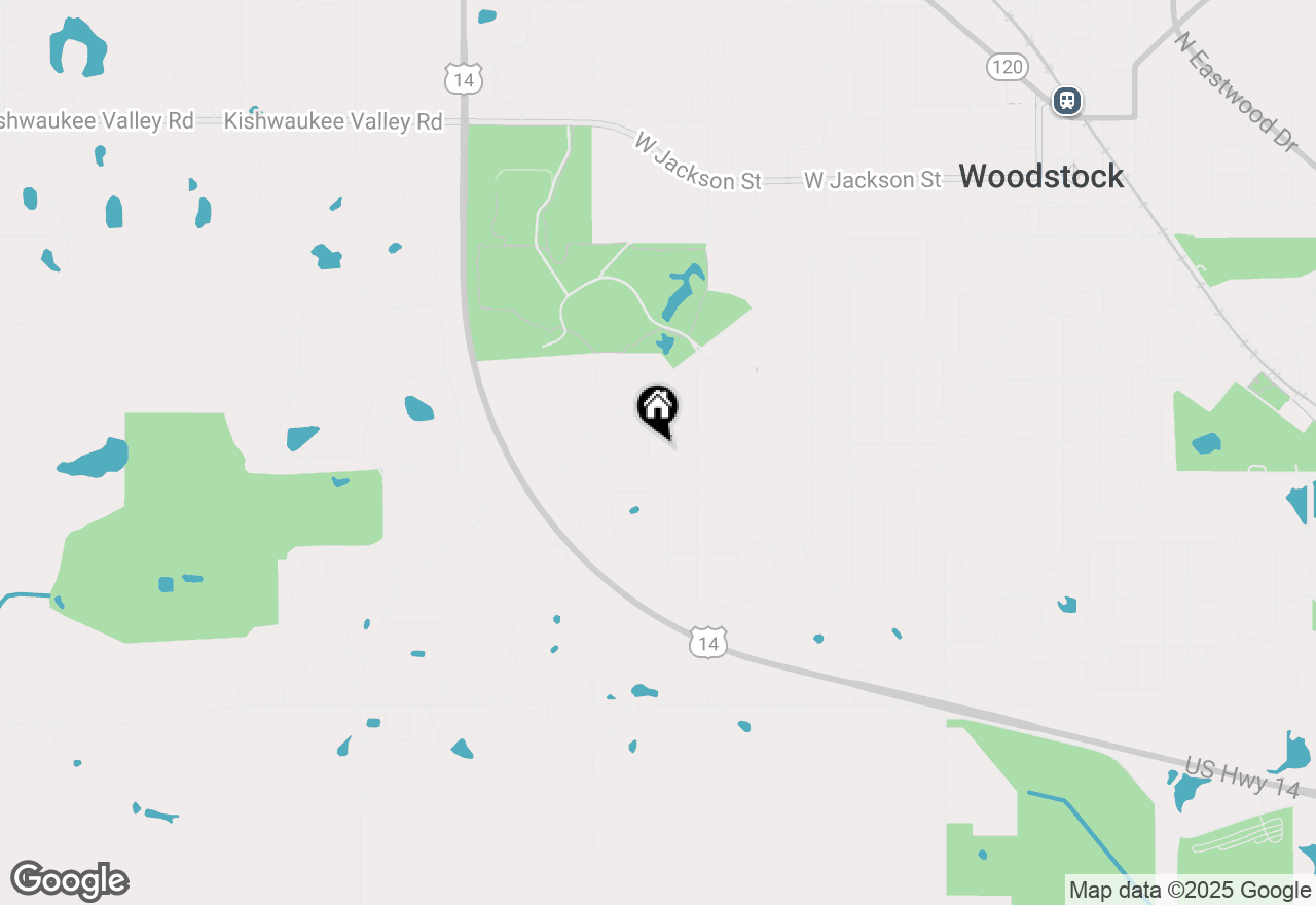 Map of 1016 Greta Avenue, Woodstock, IL 60098