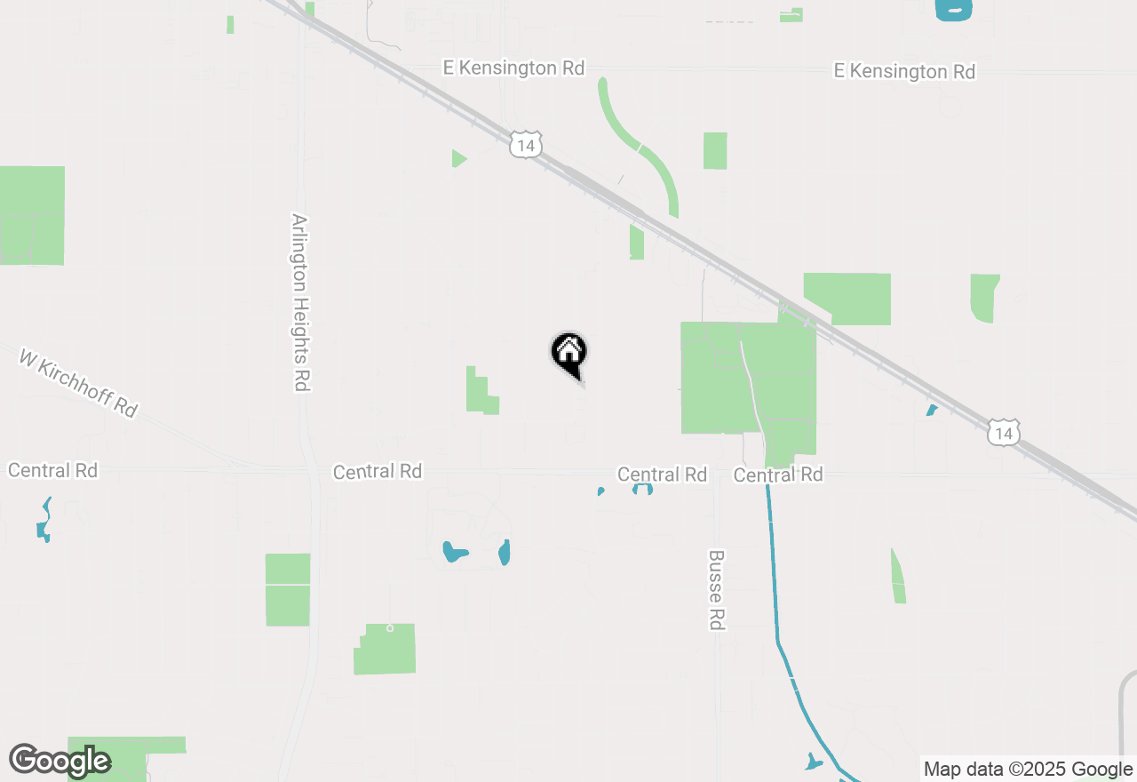 Map of 808 S Mckinley Avenue, Arlington Heights, IL 60005