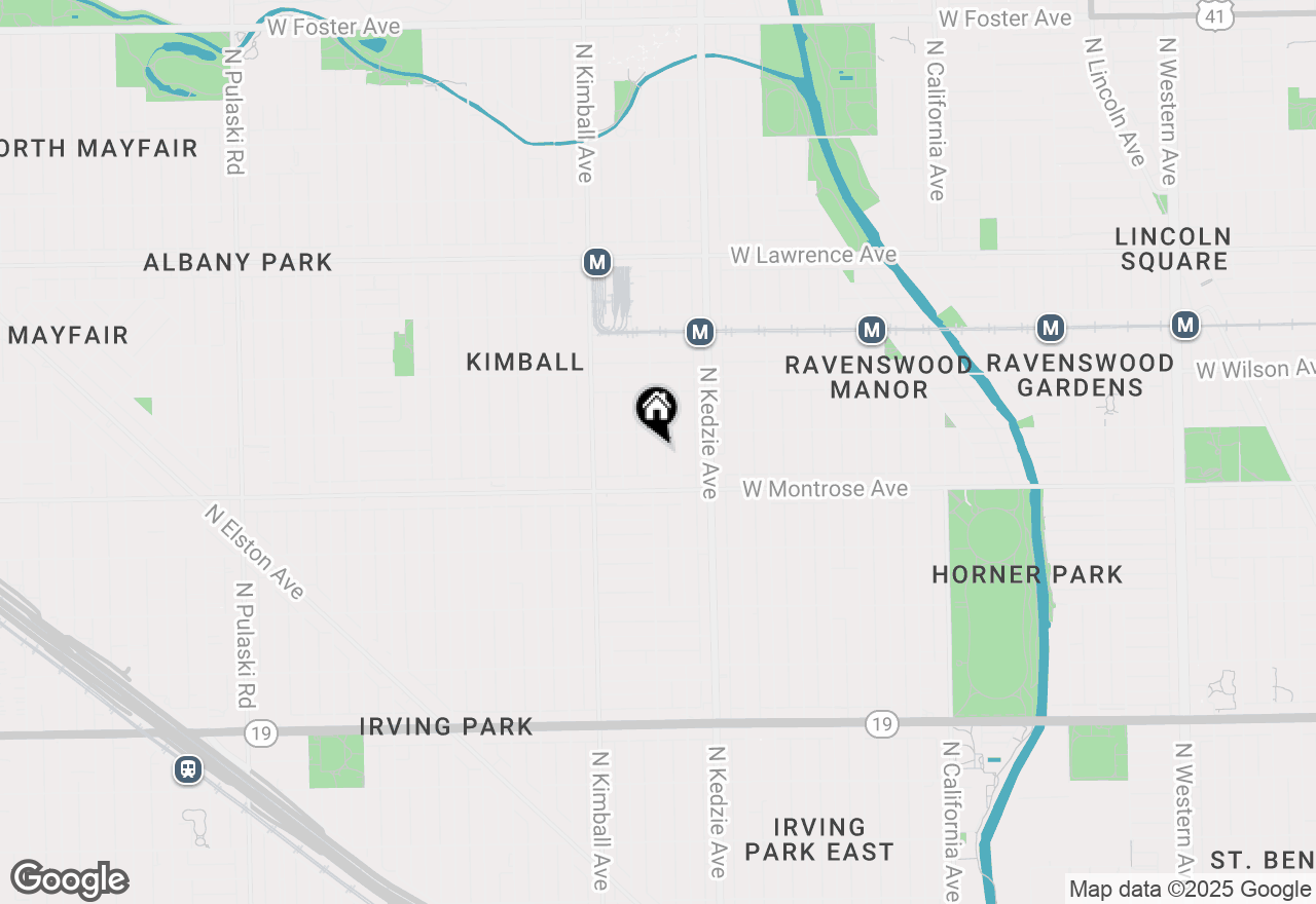 Map of 4439 N Spaulding Avenue, Chicago, IL 60625