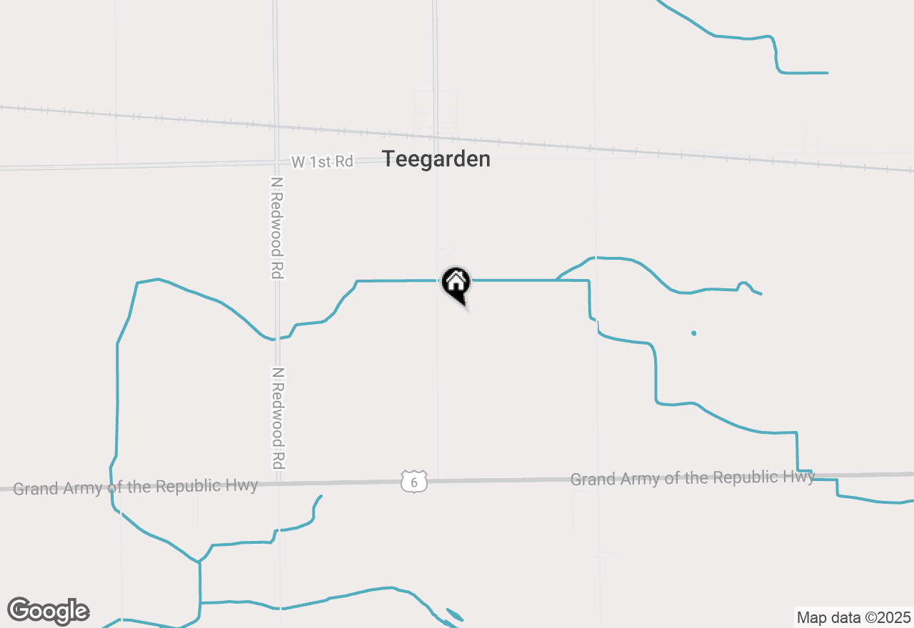 Map of 1470 N Queen Road, Walkerton, IN 46574
