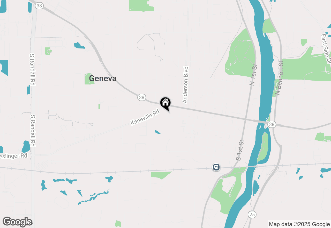 Map of 40 S Lincoln Avenue, Geneva, IL 60134