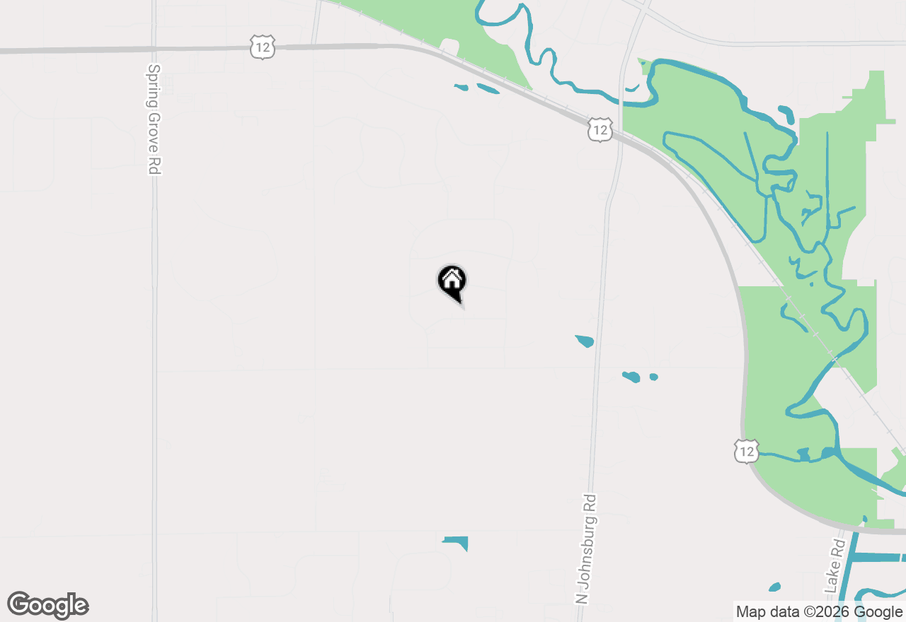 Map of (Address confidential), Spring Grove, Illinois 60081