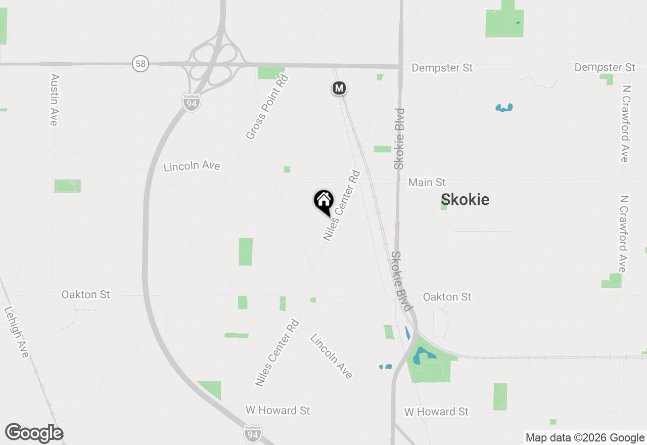 Map of 8232 Niles Center Road #312, Skokie, IL 60077
