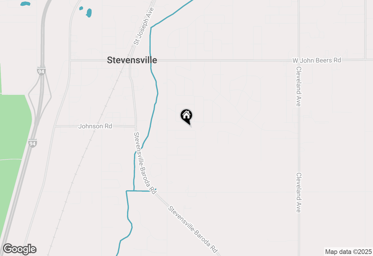 Map of 2377 Lara Lane, Stevensville, MI 49127