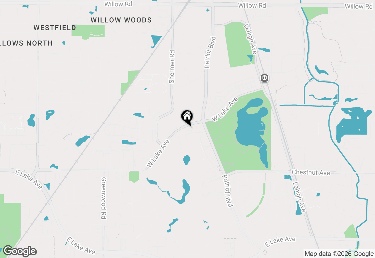 Map of 2064 Valor Court, Glenview, IL 60026