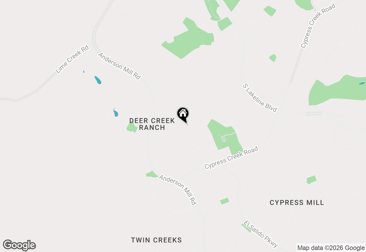 Map of 1705 Azalea Dr, Cedar Park, TX 78613