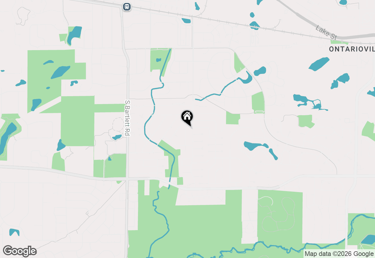 Map of 829 Prairie Avenue, Bartlett, IL 60103