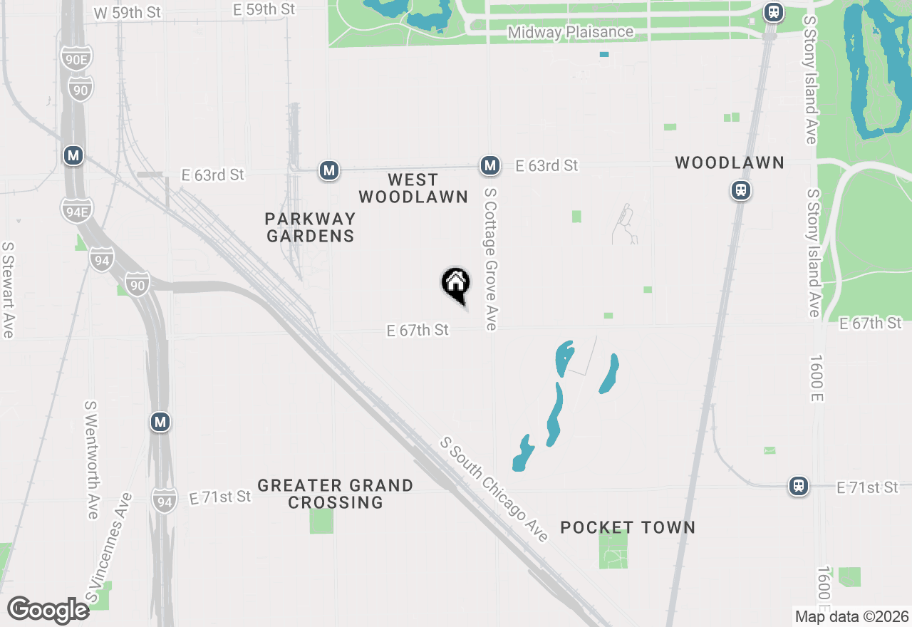 Map of 6639 S Langley Avenue, Chicago, IL 60637