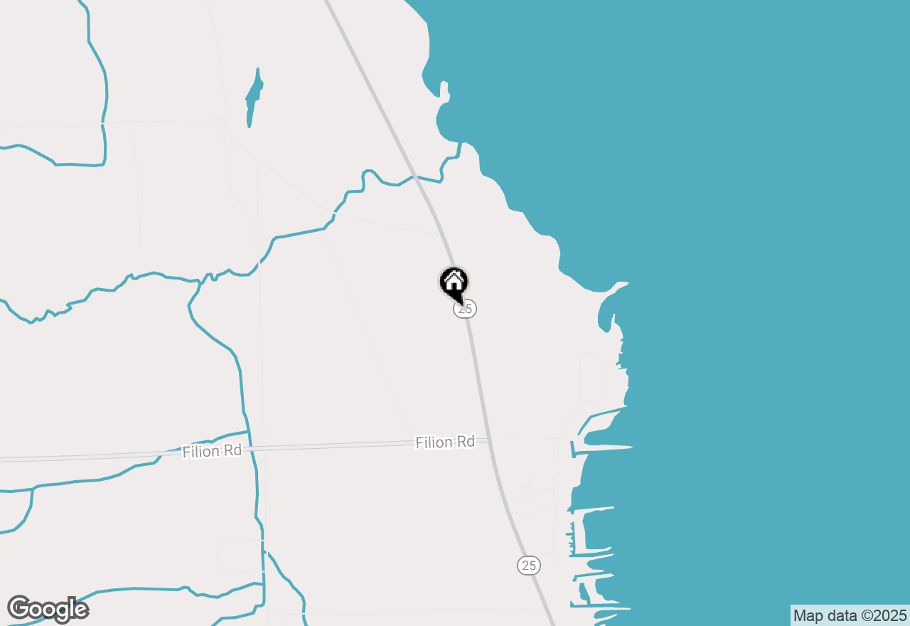 Map of 3145 N Lakeshore Road, Port Hope, MI 48468