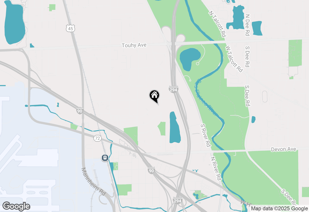 Map of 2124 Nimitz Drive, Des Plaines, IL 60018