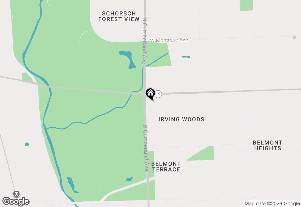 Map of 3916 N Pontiac Avenue, Chicago, IL 60634