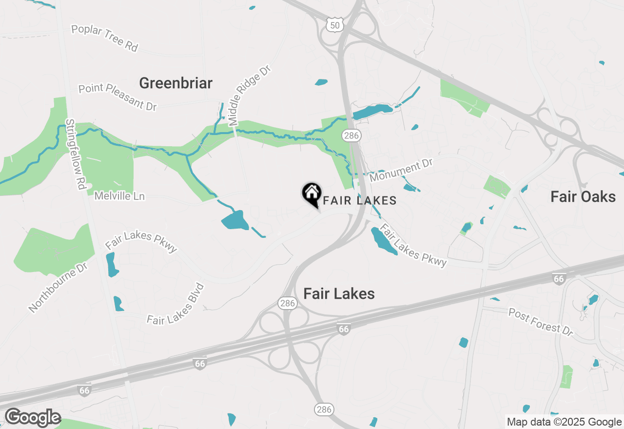 Map of 12755 Fair Crest Court #25-303, Fairfax, VA 22033