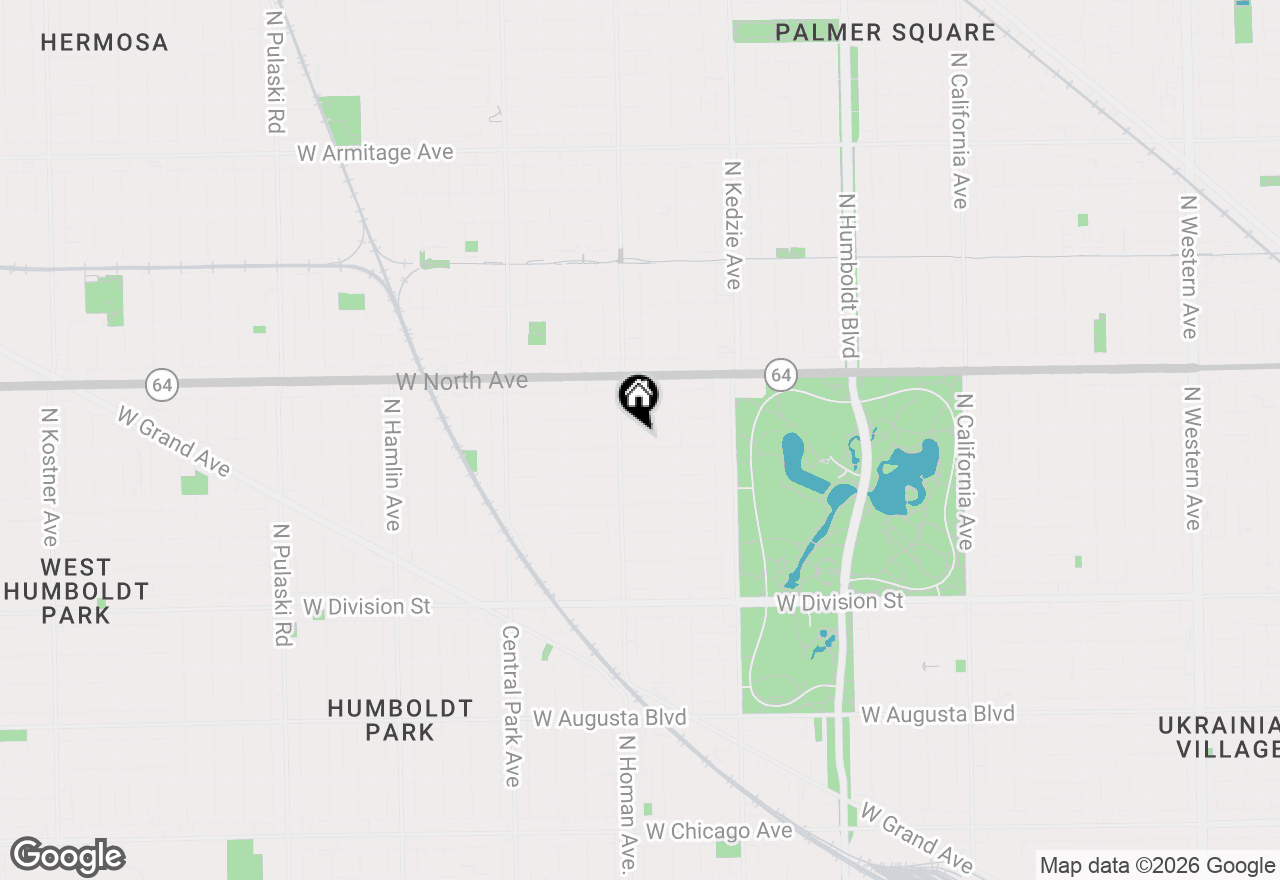 Map of 3339 W Le Moyne Street, Chicago, IL 60651