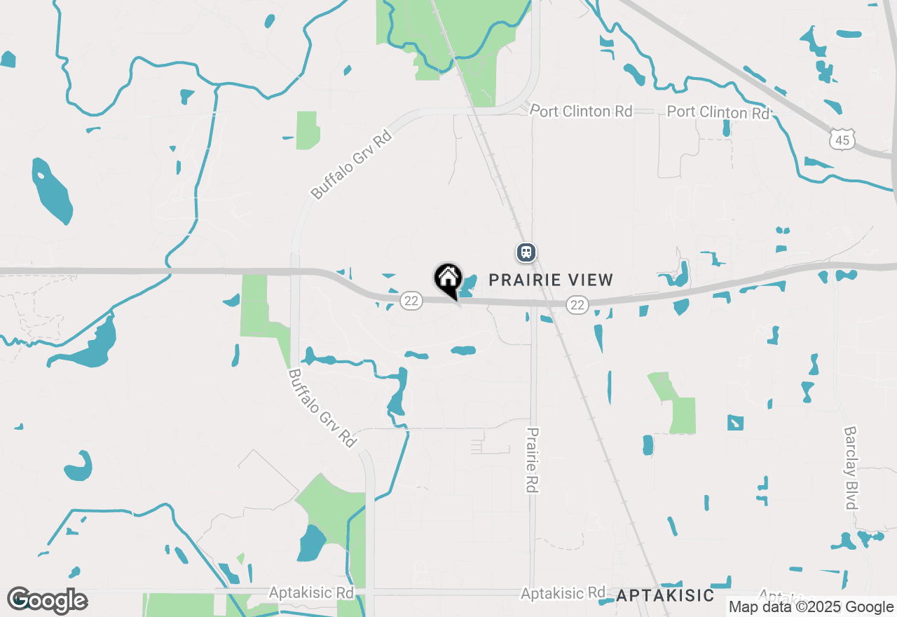 Map of 162 Willow Parkway, Buffalo Grove, IL 60089