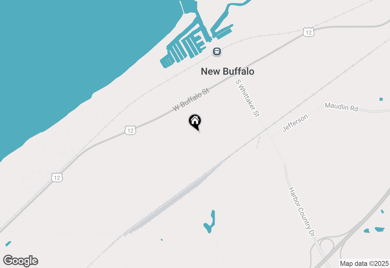 Map of 220 S Berrien Street, New Buffalo, MI 49117