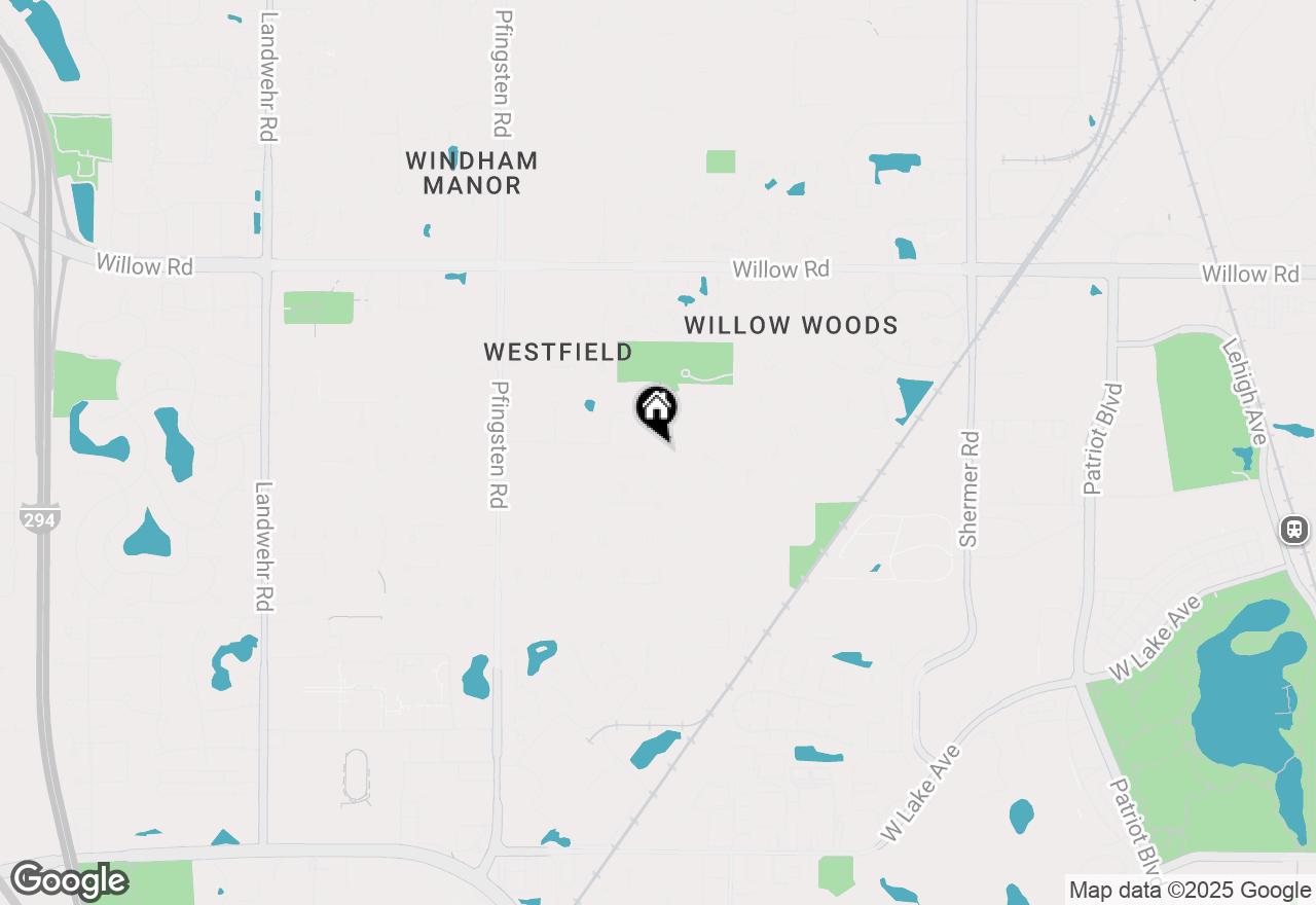 Map of (Address confidential), Glenview, Illinois 60026