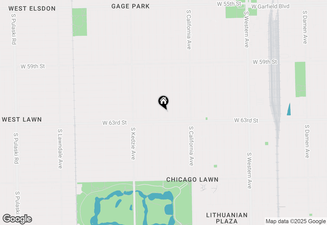 Map of 6219 S Sacramento Avenue, Chicago, IL 60629