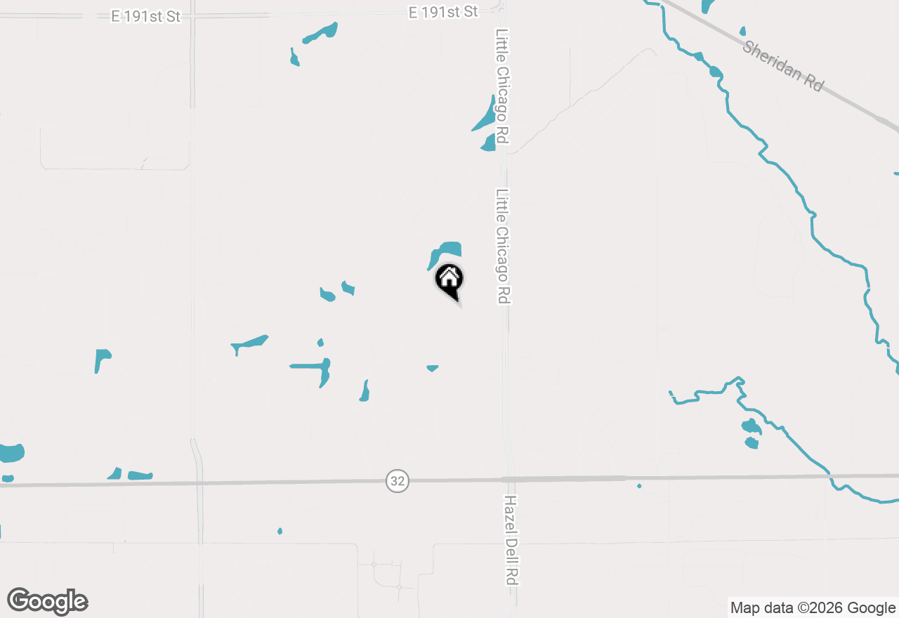 Map of 332 Sandbrook Drive, Noblesville, IN 46062