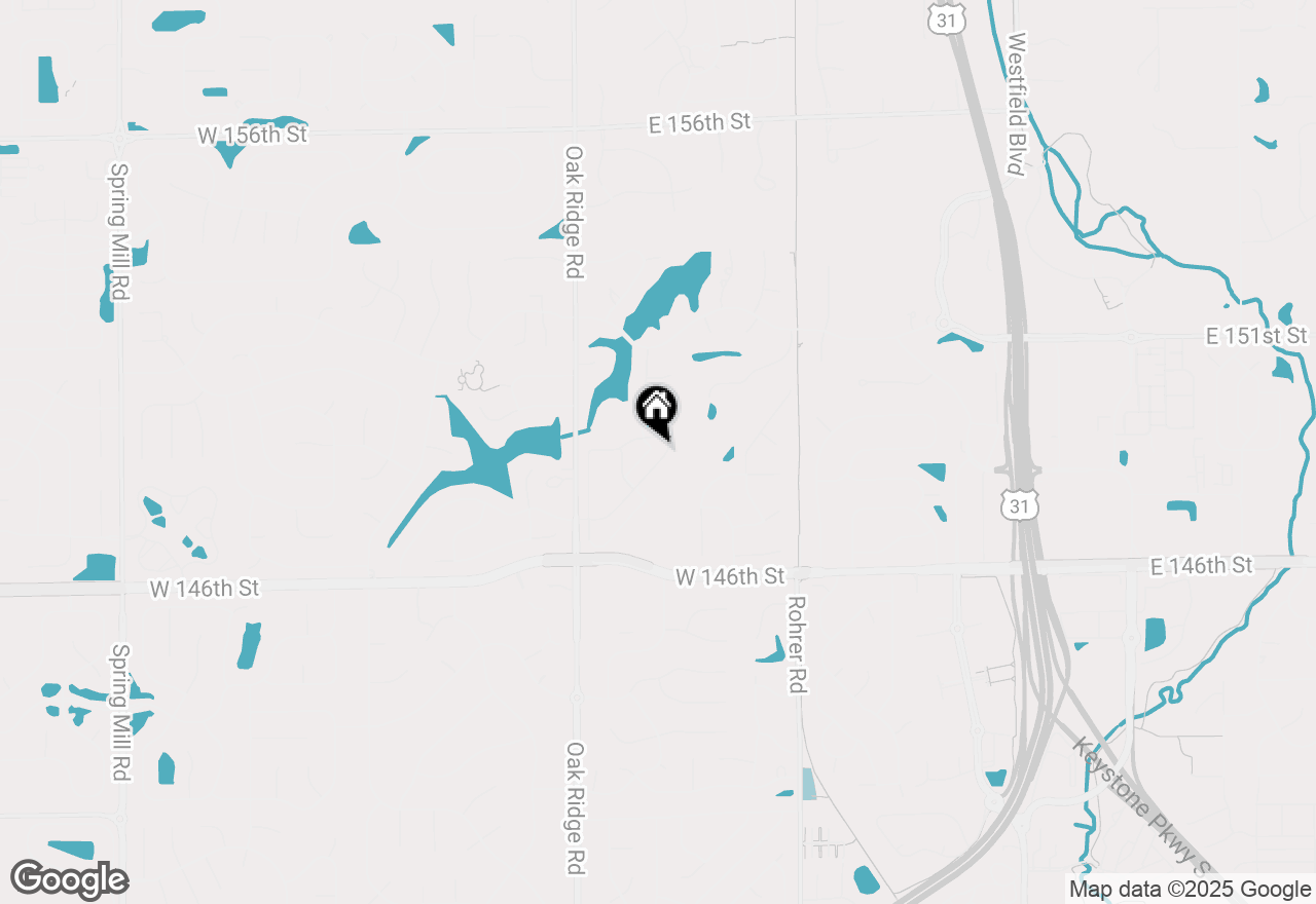 Map of 14850 Legacy Oaks Drive, Carmel, IN 46032