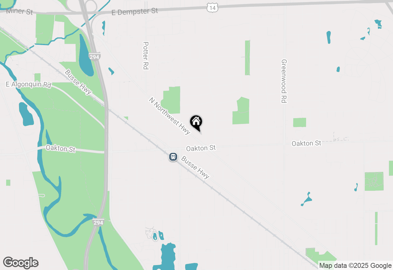 Map of 1041 N Northwest Highway #A4, Park Ridge, IL 60068