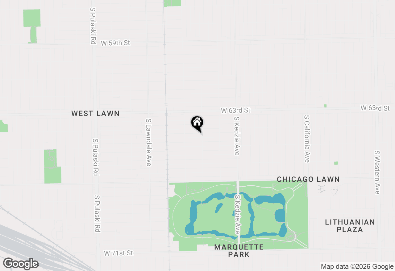 Map of 3416 W 64th Place, Chicago, IL 60629