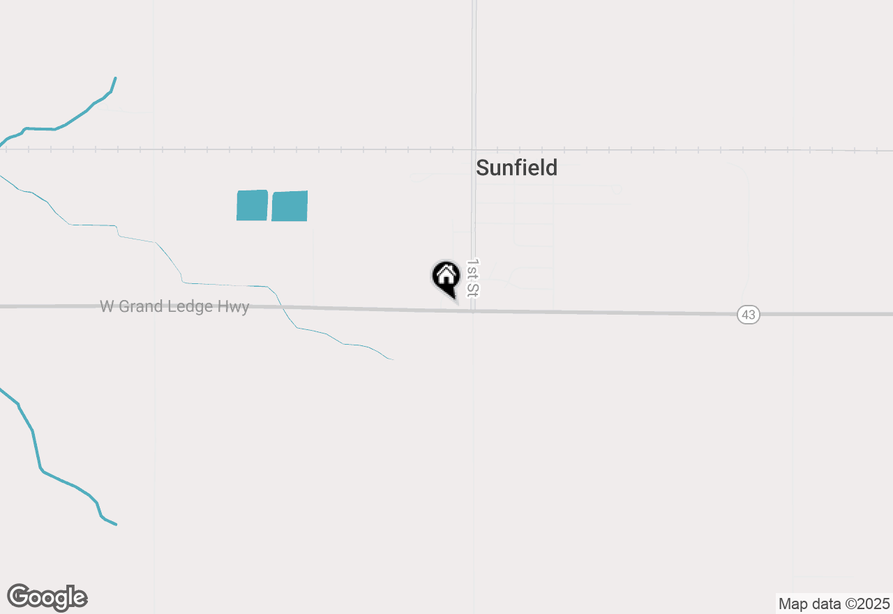 Map of 24 Elm Cir Drive, Sunfield, MI 48890