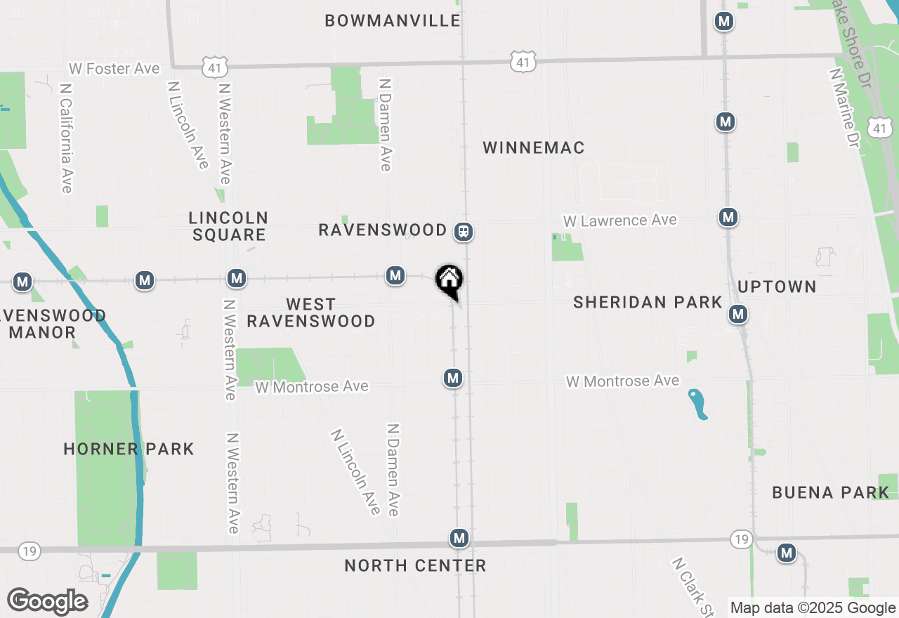 Map of 4553 N Wolcott Avenue, Chicago, IL 60640