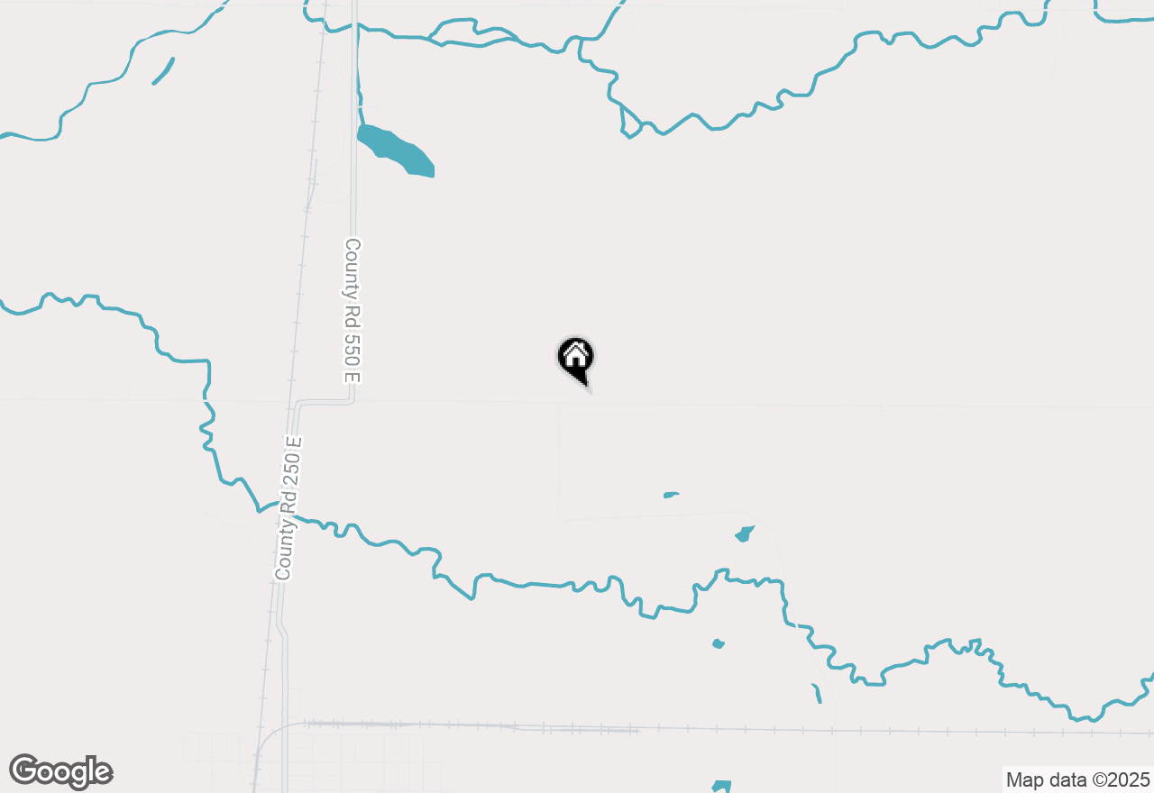 Map of 6068 E 1200 S, Roachdale, IN 46172