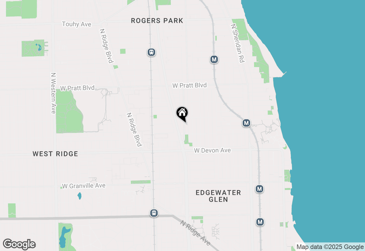 Map of 6532 N Ashland Avenue, Chicago, IL 60626